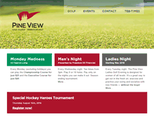 Tablet Screenshot of pineview.com